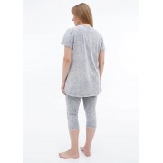 Костюм (футболка, бриджі) Romeo Life з надписом 6145-01